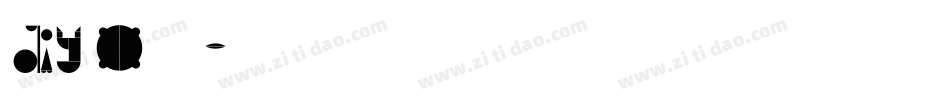 DIY One字体转换